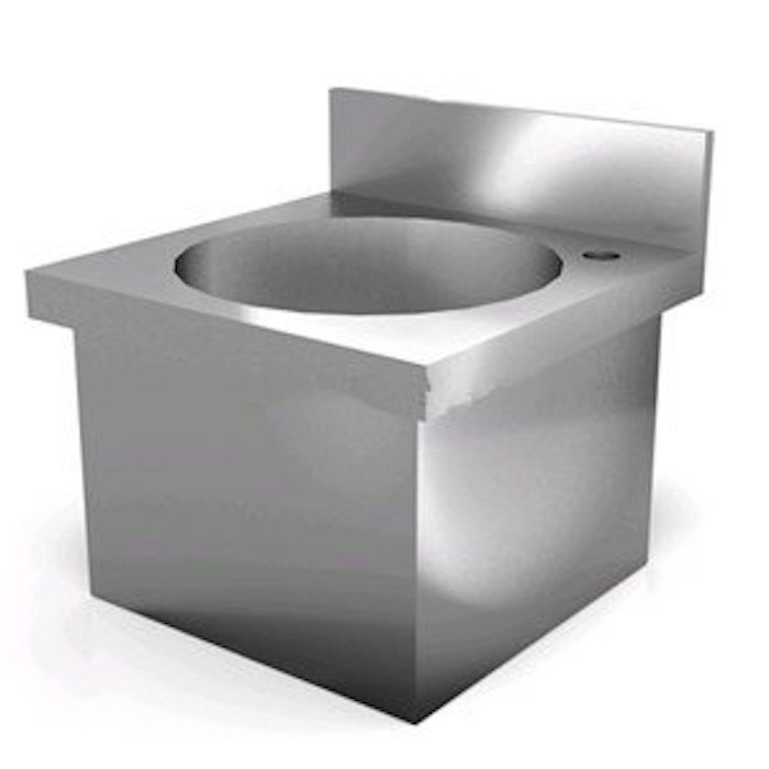 Lavello acciaio inox AISI AFP/PL4 a parete