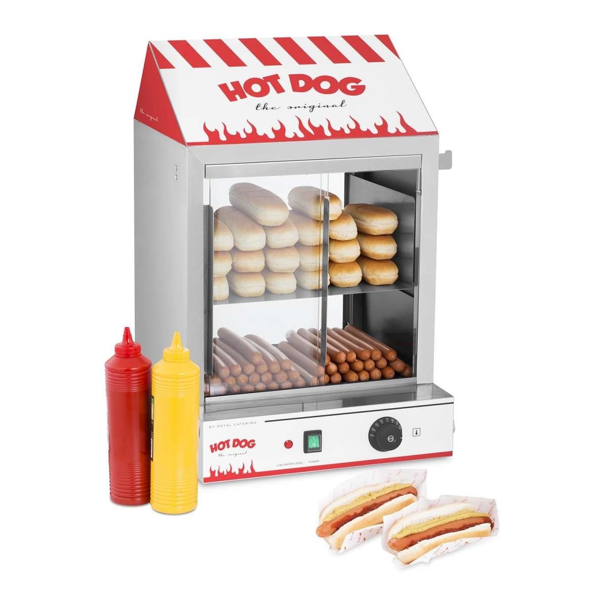 Macchina Hot Dog a vapore da 1.80 litri