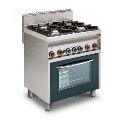 Cucina a gas professionale AFP/ CF4-8GEMS