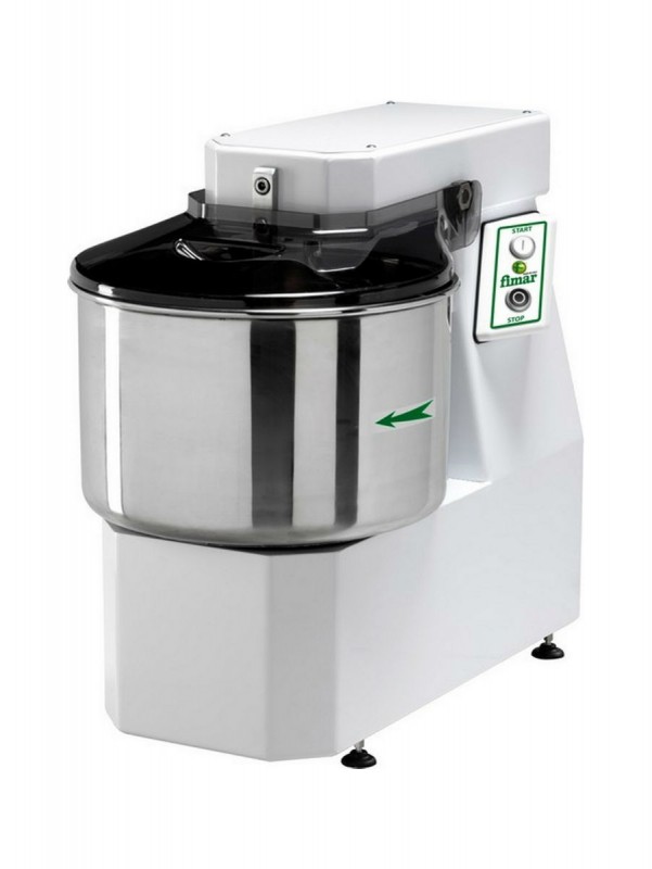 AFP25 / SN / MF spiral pizza dough mixer with fixed head