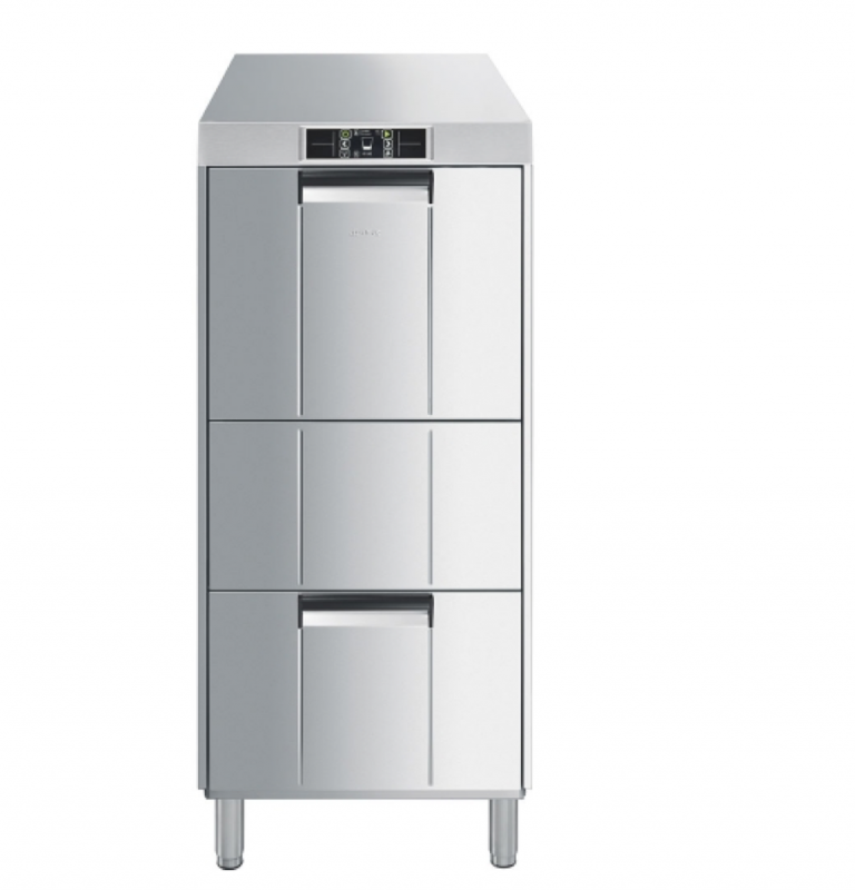 Dishwasher AFP / CWC520D with hood in AISI stainless steel