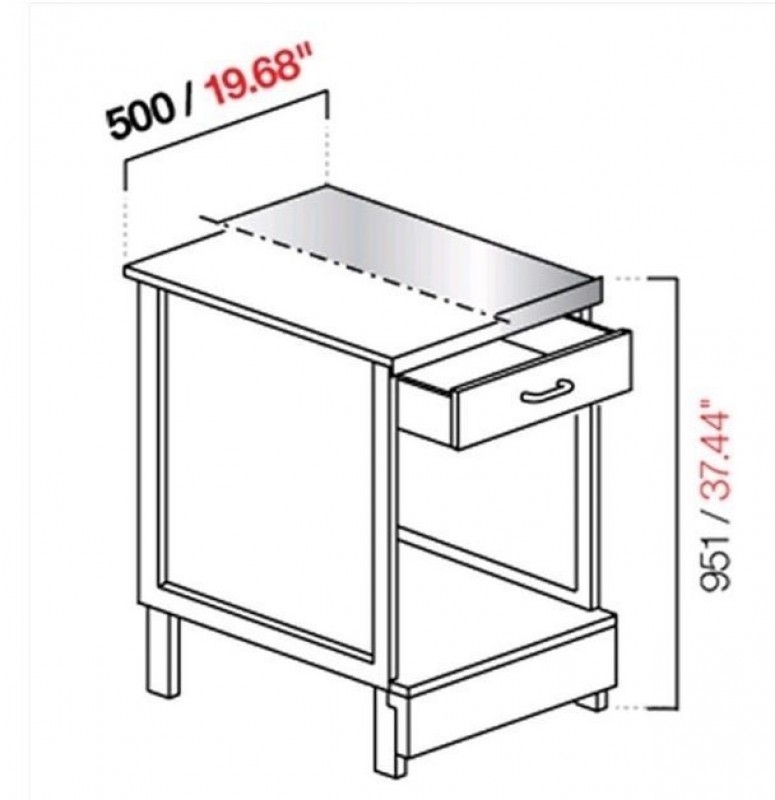 Cash desk CX / 84L50 B