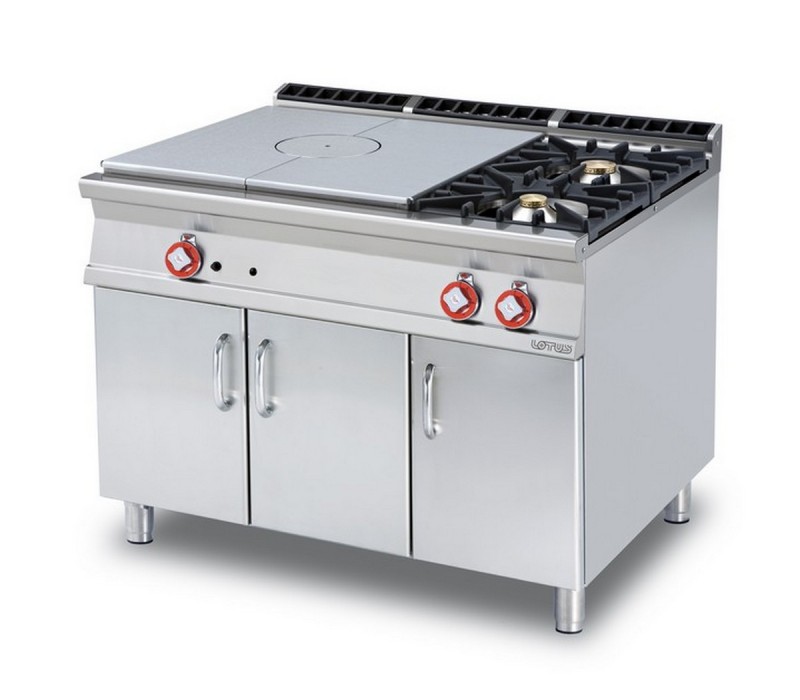 Commercial gas cooking range AFP / TP2-912G