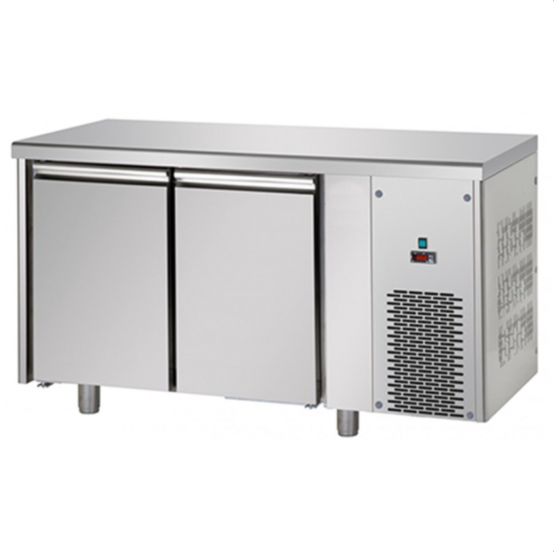 AFP / TF02MIDBT pizzeria fridge counter in stainless steel