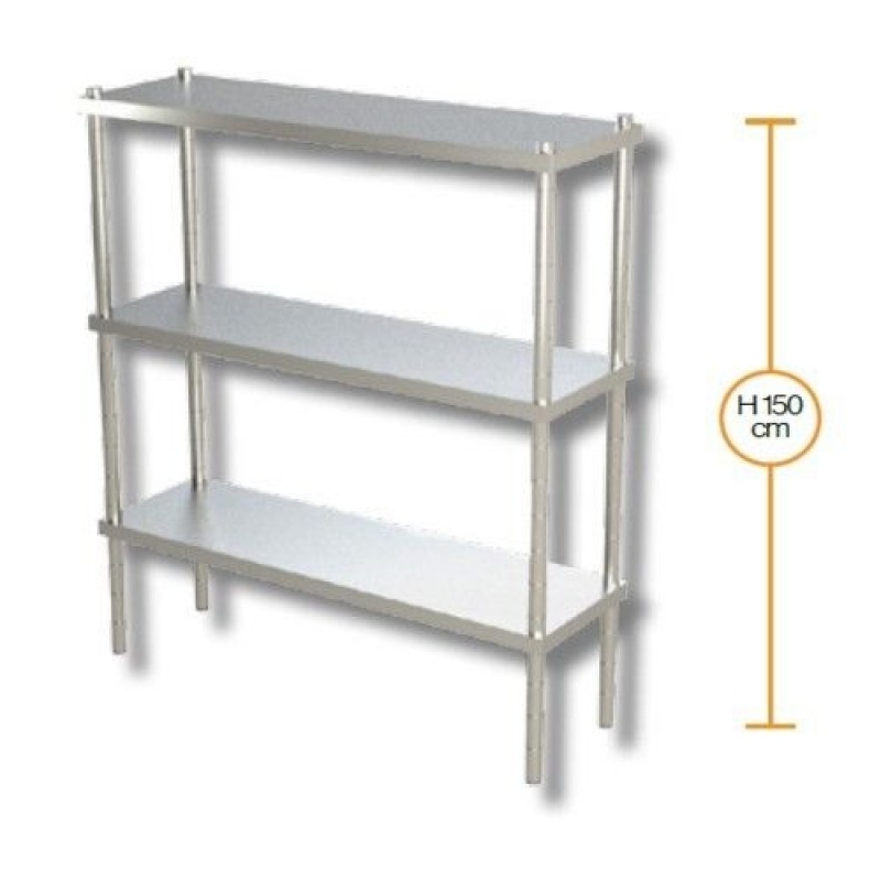 Stainless steel hook shelf