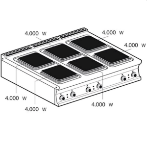 Professional electric cookers AFP / PCQT-912ET