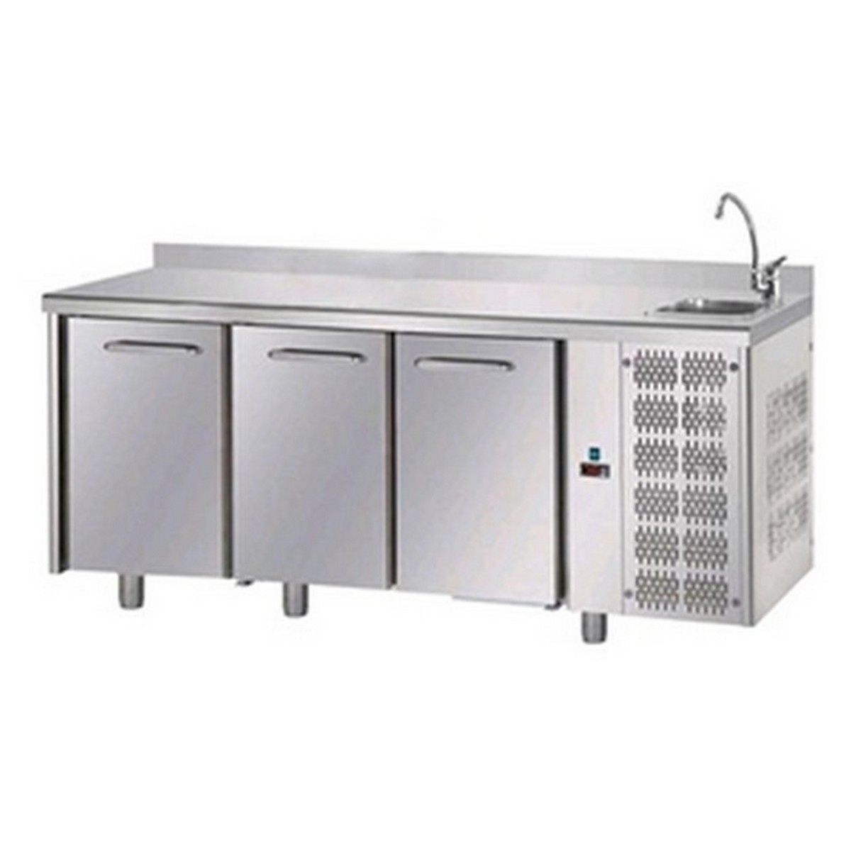 Isa System GN 2p TN qe p inox alzatina Spa Lab gastronomia